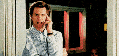 Jim Carrey Bruce Nolan passt Redegeschwindigkeit bei Gesprächsführung an