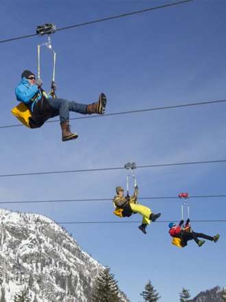 Betriebsausflug Steiermark Zipline Stoderzinken