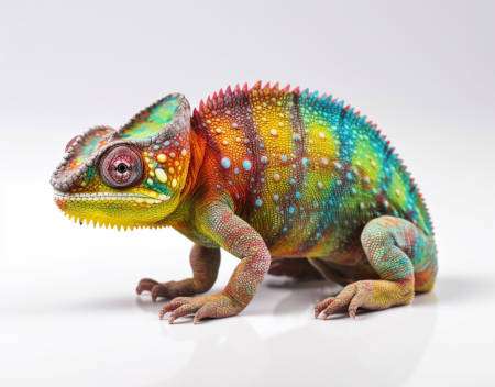 chameleon als symbol für wandel